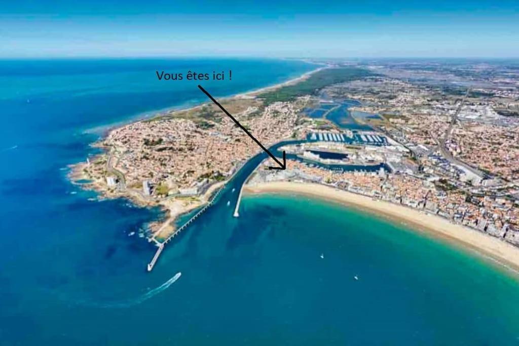 Le Sunny Duplex Hypercentre La Plage A 2 Pas ! Les Sables-d'Olonne Exterior photo